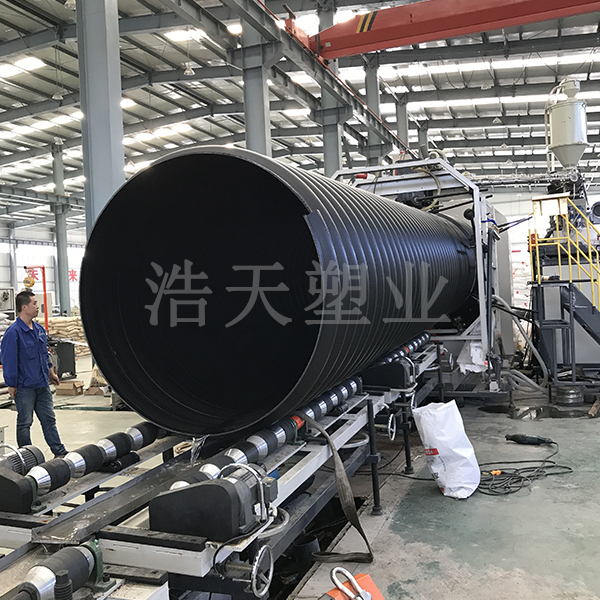 南宁HDPE钢带增强管